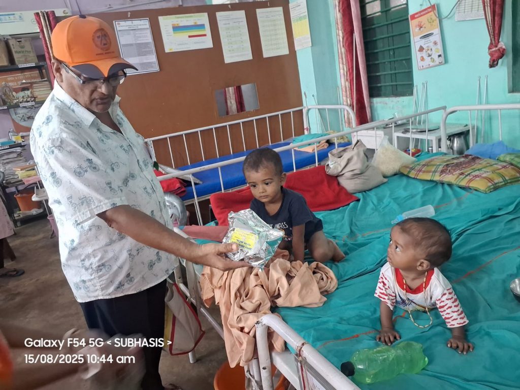 Fruit Distribution at Pandua Hospital