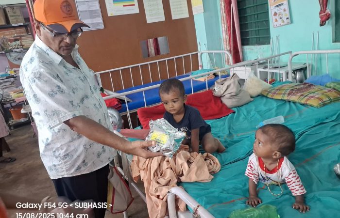 Fruit Distribution at Pandua Hospital