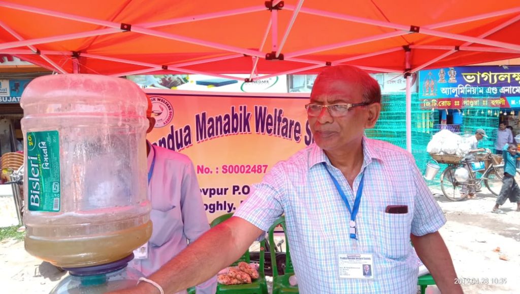 Beverage Distribution Drive to Support Community Well-Being